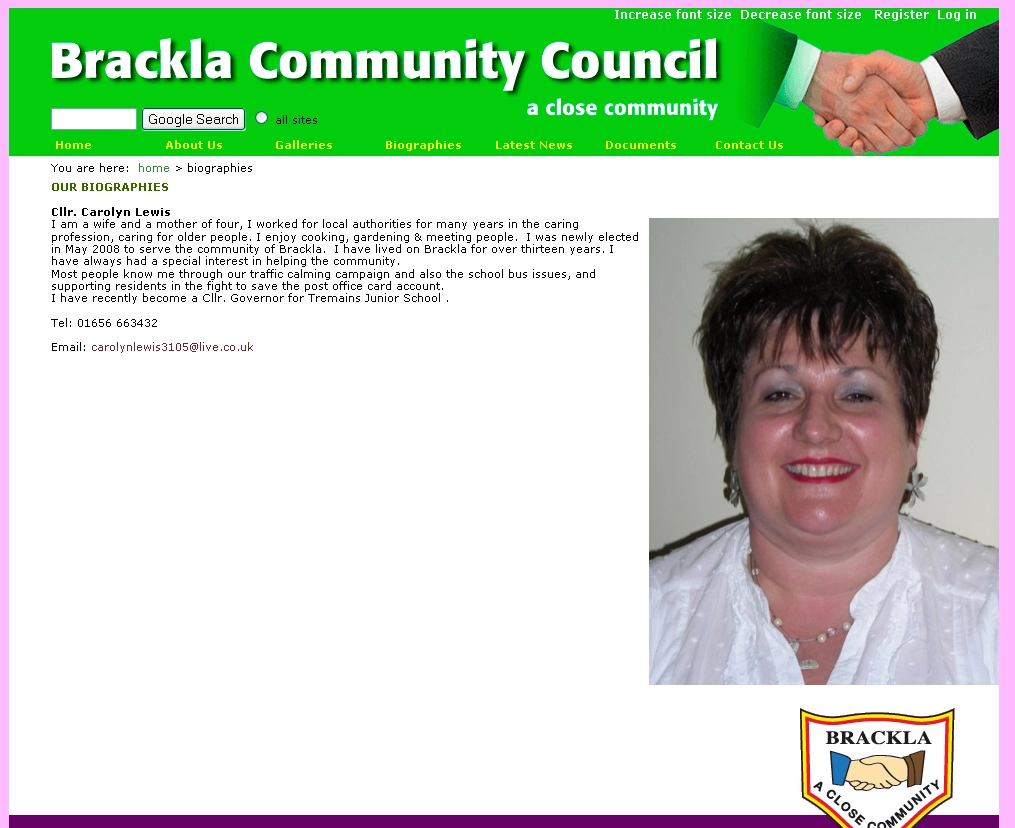 An image from the Brackla web site
